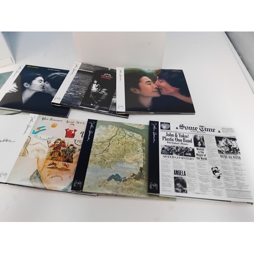 13 - The John Lennon Signature box set 9xcd complete with booklet and Ltd edition Prints