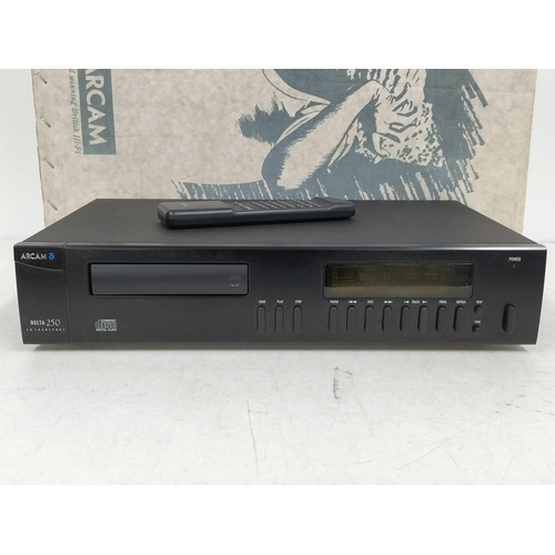 2 - ARCAM Delta 250 Transport CD player untested (no cables) Boxed