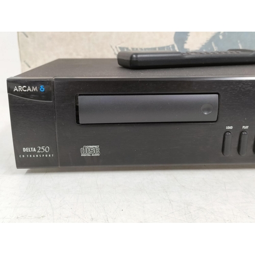 2 - ARCAM Delta 250 Transport CD player untested (no cables) Boxed