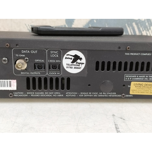 2 - ARCAM Delta 250 Transport CD player untested (no cables) Boxed