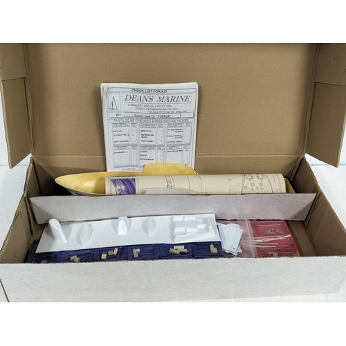Deans Marine 1:100 Scale Model Boat Kit Vosper 1B Corvette 'Tobruk ...
