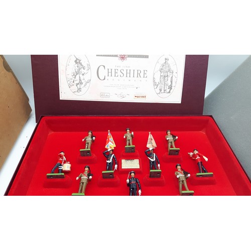 469 - Britains Boxed Limited Edition Set 5189 22nd Cheshire Regiment