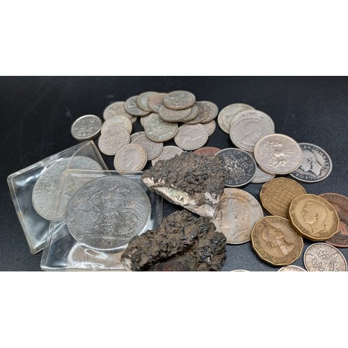 25 - LARGE QTY SILVER COINS- GEORGE III, VICTORIA CROWN, VITTORIA EMANUEL  ETC.