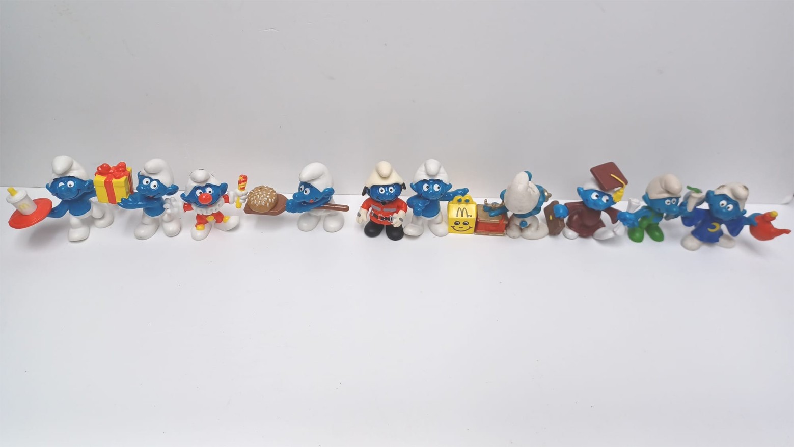 10 original smurfs vintage Smurf set peyo smurfs old school -  Portugal