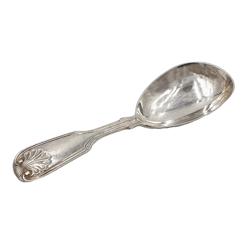 244 - SILVER CADDY SPOON, LONDON, ELIZABETH EATON, 1863Silver Caddy Spoon, London, Elizabeth Eaton, 1863. ... 