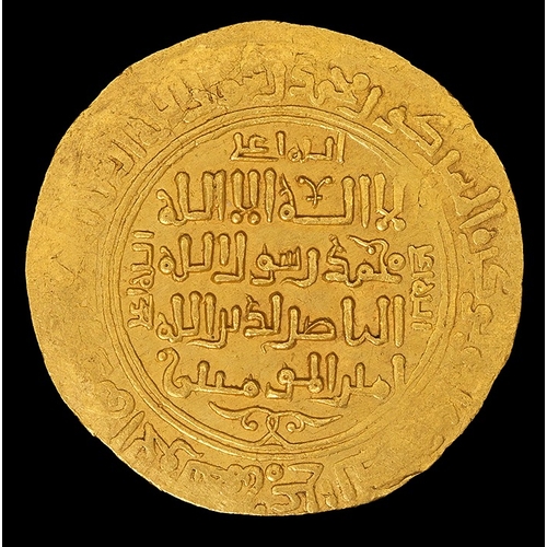 137 - 13TH CENTURY GOLD COIN FROM THE GHURID RULERS OF INDIA MU'IZZ AL-DIN MUHAMMAD Ghurid Rulers Of India... 