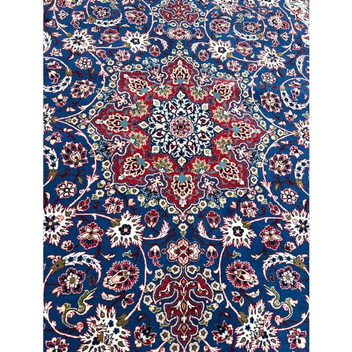 170 - PERSIAN WOOL ISFAHAN RUG PERSIAN WOOL ISFAHAN RUG    H: 213, W: 134 cm   ... 