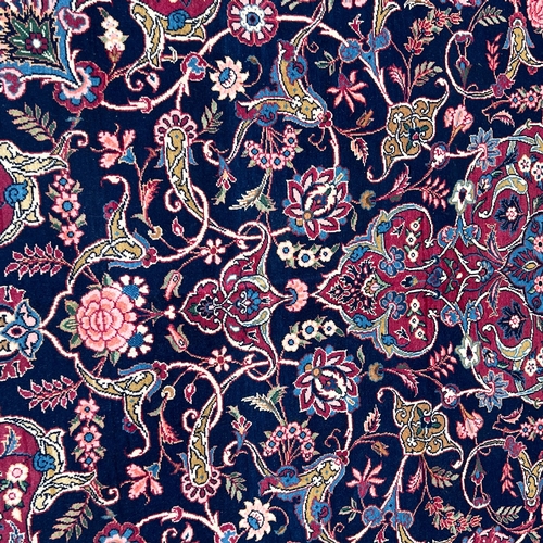 171 - PERSIAN KASHAN RUG, 20TH CENTURY PERSIAN KASHAN RUG, 20TH CENTURY     H: 213cm, W: 134cm  ... 