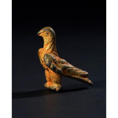 5 - ROMAN-PARTHIAN BRONZE EAGLE FIGURE, 1ST - 2ND CENTURY A.D. This bronze figure of an eagle, dating fr... 