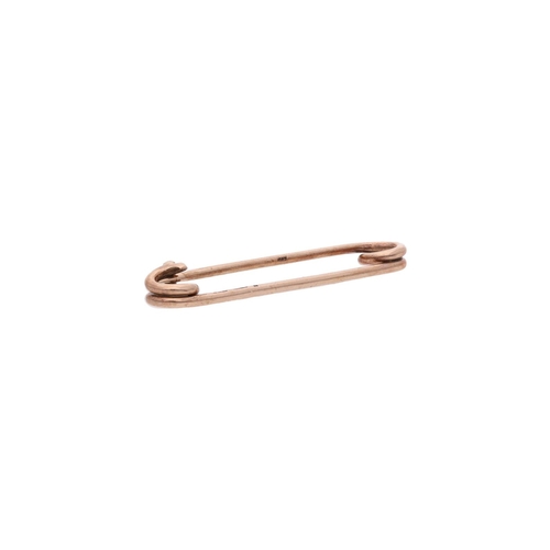 101 - 9ct Rose Gold and Kilt Pin. 9ct Rose Gold and Kilt Pin.            HALLMARKS: marked for 9ct Gold   ... 