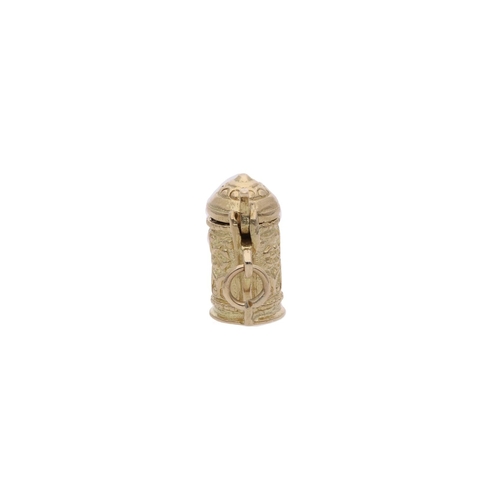 129 - 9ct Gold Tankard Charm Vintage 9ct Gold Ingot Charm/Pendant, London 1978 by S M co.            HALLM... 