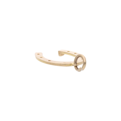 149 - 9ct Gold Lucky Horse Shoe Charm 9ct Gold Lucky Horse Shoe Charm            HALLMARKS: Marked for 9ct... 