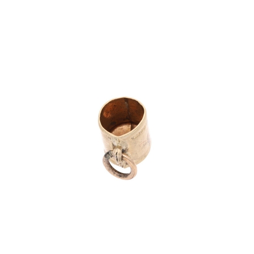 25 - 9ct Gold Tankard Charm 9ct Gold Tankard Charm            HALLMARKS: marked for 9ct Gold             ... 