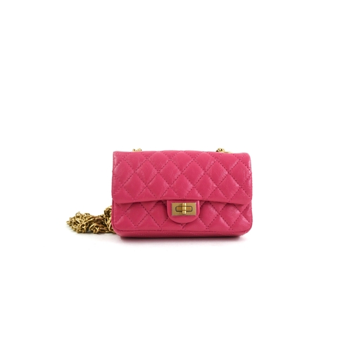 4 - Chanel Metiers d'Art Collectors Box Chanel Set of 4 mini bags Pink/Red in Various sizes.     Ha... 