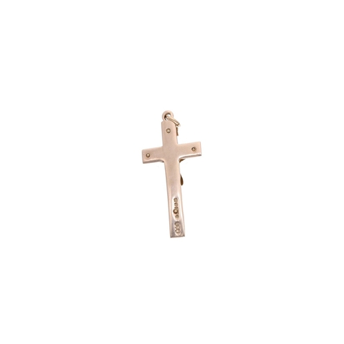 51 - 9ct Gold Crucifix Pendant. 9ct Gold Crucifix Pendant.            HALLMARKS: Marked for 9ct Gold     ... 