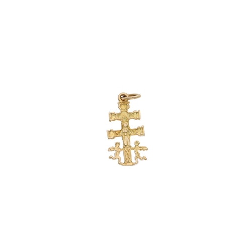 56 - 18ct Gold Crucifix Pendant. 18ct Gold Crucifix Pendant.            HALLMARKS: marked for 18ct Gold  ... 