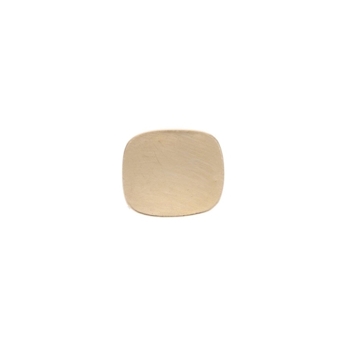 69 - 9ct Gold Plain Fob. 9ct Gold Plain Fob.            HALLMARKS: marked for 9ct Gold              MEASU... 