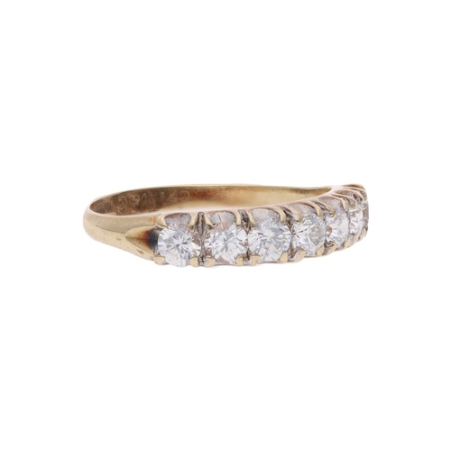 83 - 9ct gold and Cz Ring, Size M. 9ct gold and Cz Ring.            HALLMARKS: marked for 9ct Gold       ... 