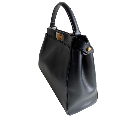 6 - Fendi Peekaboo Black Handbag Fendi Peekaboo Black, Medium size.     Hardware: Gold    Leather: ... 