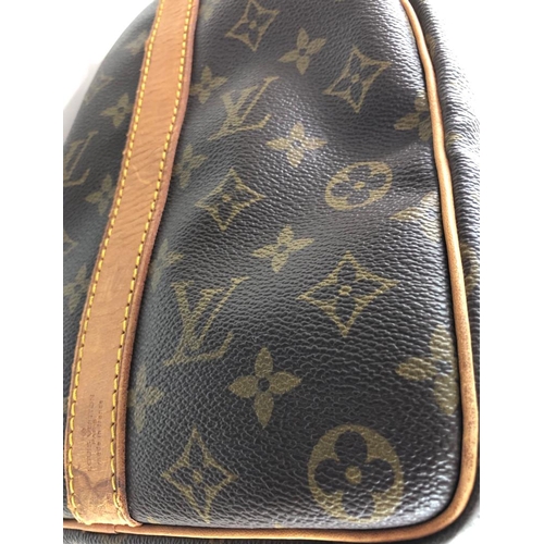 10 - Louis Vuitton Keepall Bag Louis Vuitton Keepall, 45cm.     Hardware: Gold    Leather: Leather... 