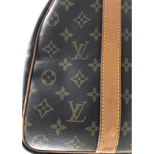 10 - Louis Vuitton Keepall Bag Louis Vuitton Keepall, 45cm.     Hardware: Gold    Leather: Leather... 