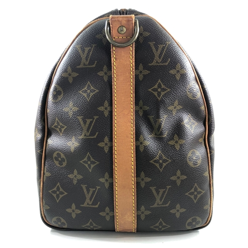 10 - Louis Vuitton Keepall Bag Louis Vuitton Keepall, 45cm.     Hardware: Gold    Leather: Leather... 