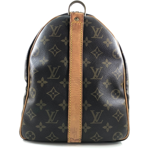 10 - Louis Vuitton Keepall Bag Louis Vuitton Keepall, 45cm.     Hardware: Gold    Leather: Leather... 