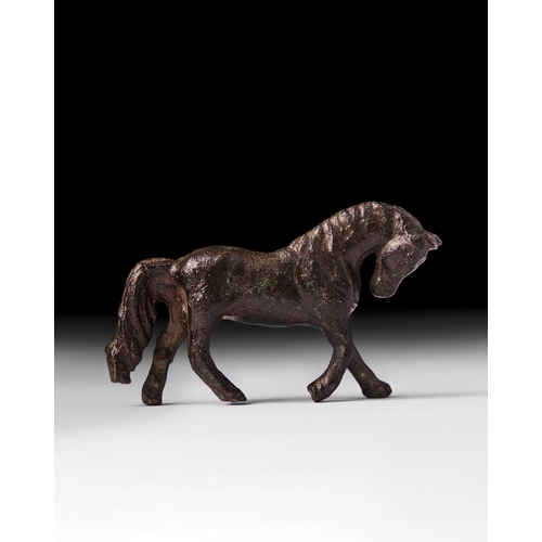 100 - GRAND TOUR BRONZE HORSE APPLIQUE GRAND TOUR BRONZE HORSE APPLIQUE    L: 9cm    ... 