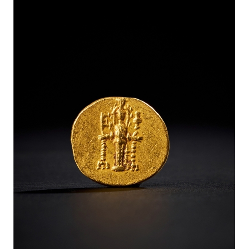 102 - ANCIENT EPHESOS GOLD STATER (155-140 BC) Ã¢â¬â ARTEMIS AND CULT STATUE Ancient Greek Gold Stater ... 