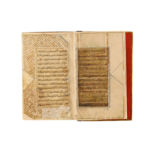 116 - AN INDIAN QURAN, KASHMIR, DATED AH 1140 / 1727 An illuminated Indian Quran from the Kashmir region, ... 