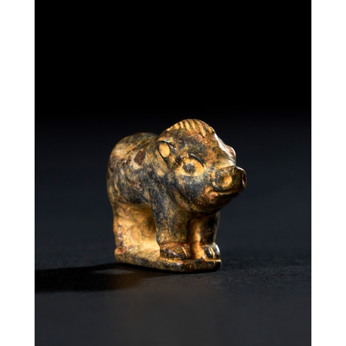 74 - A YOUNG BOAR, CHLORITE STONE, 2ND CENTURY A.D. A YOUNG BOAR, CHLORITE STONE, 2ND CENTURY A.D.  ... 