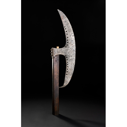 192 - A RARE OTTOMAN OR MAMLUK IRON AXE, 15TH - 16TH CENTURY  A rare and impressive 15th-16th century Otto... 