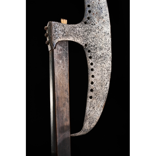 192 - A RARE OTTOMAN OR MAMLUK IRON AXE, 15TH - 16TH CENTURY  A rare and impressive 15th-16th century Otto... 