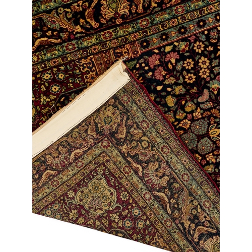 374 - A MILLEFLEURS TEHRAN WOOL PERSIAN RUG A MILLEFLEURS TEHRAN WOOL PERSIAN RUG 
 
207x140cm... 