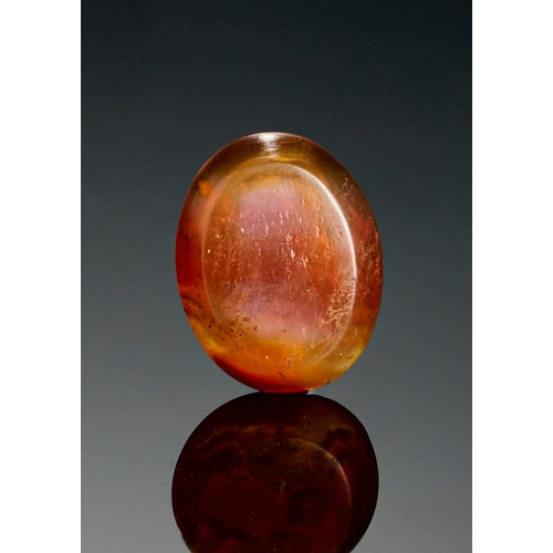 40 - ROMAN AGATE INTAGLIO OF MYTHOLOGICAL FIGURE OF GRYLLOS, 1ST - 2ND CENTURY A.D ROMAN AGATE INTAGLIO O... 