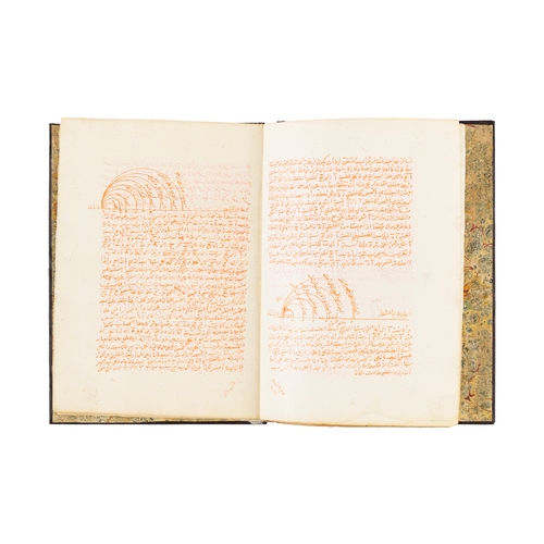 81 - KITAB KHULAST ALAFKAR FE MARAFT ALNAGAM, A MUSICAL SCALES BOOK DATED AH 1201, 1786 A.D An exceptiona... 