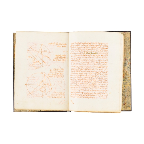 81 - KITAB KHULAST ALAFKAR FE MARAFT ALNAGAM, A MUSICAL SCALES BOOK DATED AH 1201, 1786 A.D An exceptiona... 