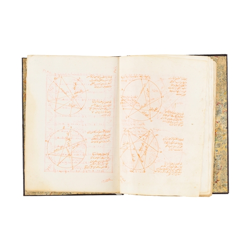 81 - KITAB KHULAST ALAFKAR FE MARAFT ALNAGAM, A MUSICAL SCALES BOOK DATED AH 1201, 1786 A.D An exceptiona... 