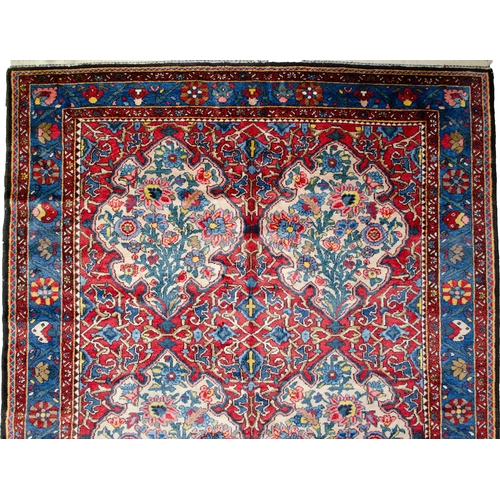 231 - VINTAGE WOOL FARADONBEH CARPET 275 X 183 CMVINTAGE WOOL FARADONBEH CARPET 275 X 183 CM