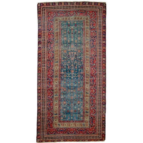 232 - ANTIQUE FARAHAN RUG / RUNNER 290 X 140 CMANTIQUE FARAHAN RUG / RUNNER 290 X 140 CM