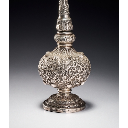 88 - AN INDIAN SILVER ROSE WATER SPRINKLER GULABPASH, INDIA, 19TH CENTURY An Indian silver rose water spr... 