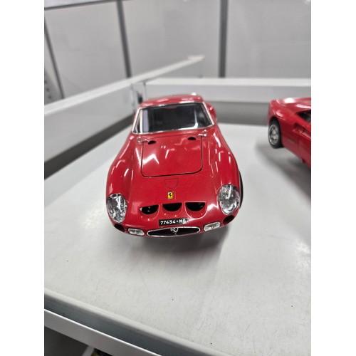 Model Ferrari collection. Models included:Ferrari F40Ferrari 250 ...