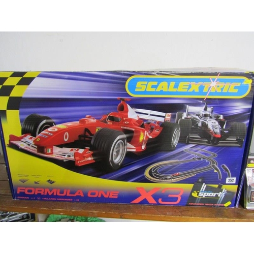 Scalextric formula one x3 on sale