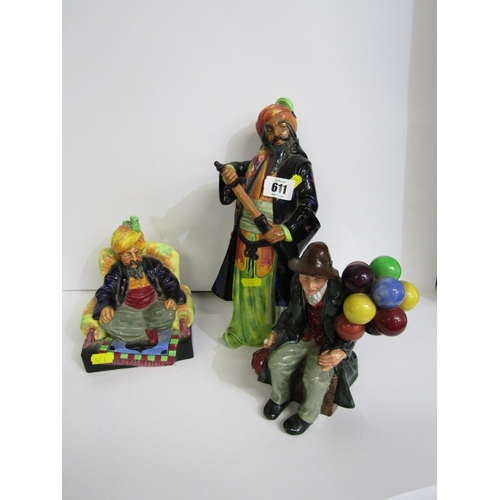 611 - ROYAL DOULTON FIGURES, 