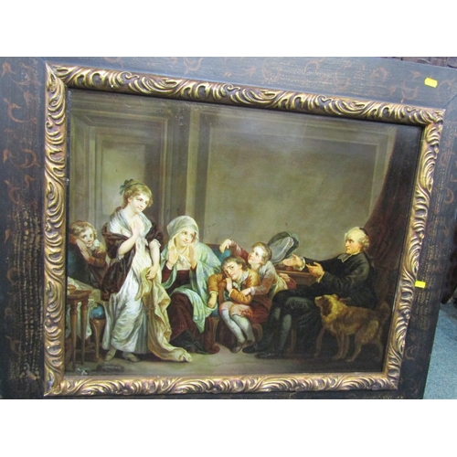 633 - 19th CENTURY ENGLISH SCHOOL, oil on board 