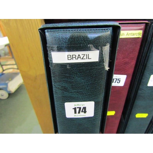 174 - BRAZIL, ALL PERIODS, mainly used in 1 album