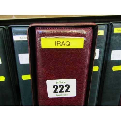 222 - IRAQ mainly used collection, in album