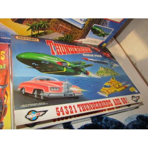 287 - THUNDERBIRDS ARE GO! Matchbox Thunderbirds Tracey Island electronic play set in box, Matchbox Thunde... 