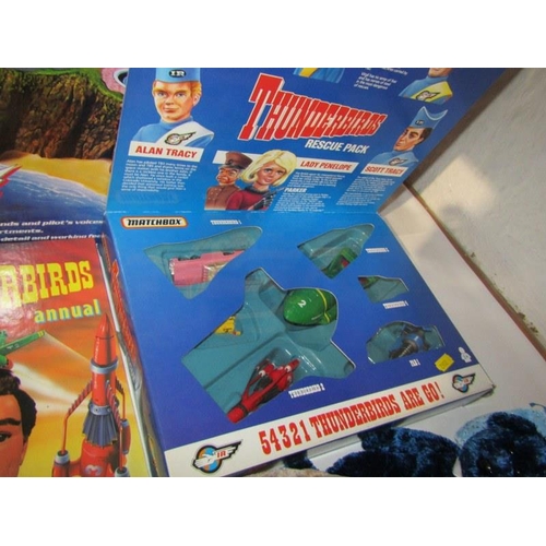 287 - THUNDERBIRDS ARE GO! Matchbox Thunderbirds Tracey Island electronic play set in box, Matchbox Thunde... 