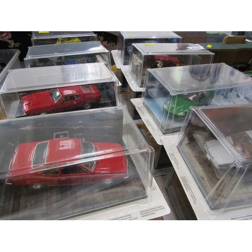 423 - JAMES BOND VEHICLES, collection of 20 James Bond vehicles in original presentation boxes; Citroen 2C... 